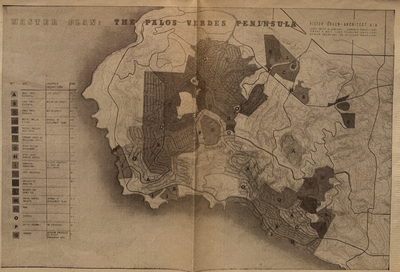 1953 gruen master plan zoning map pv peninsula crop