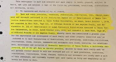 filiorum deed restrictions