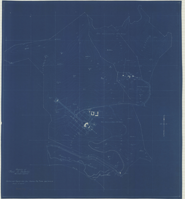 vanderlip estate survey blueprint